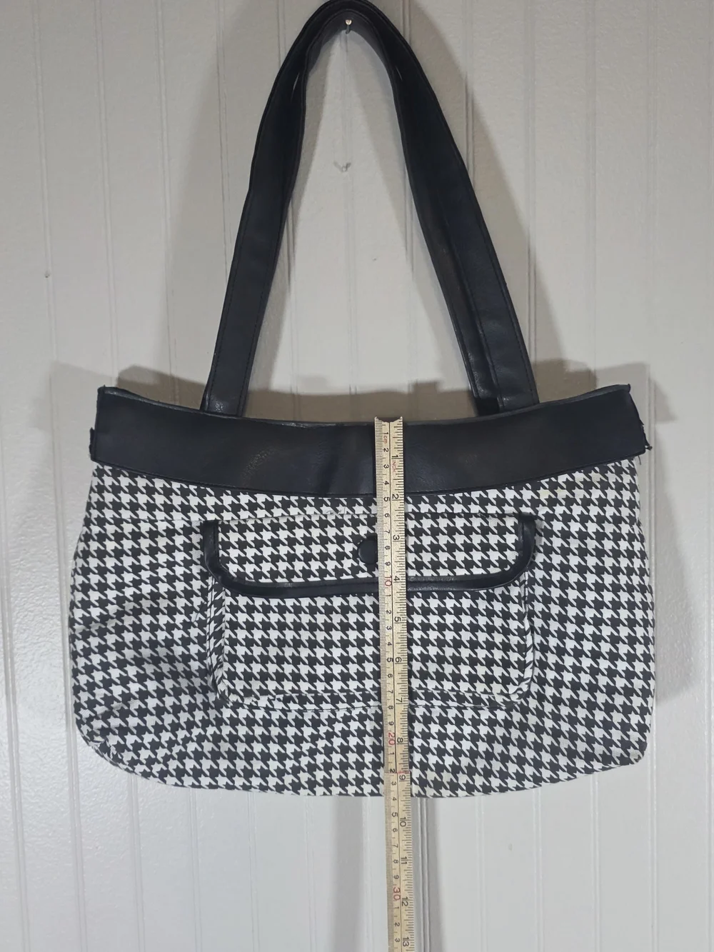 thirty-one Black and White Houndstooth Shoulder Bag